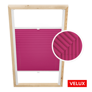 Velux Dachfenster-Plissee Himbeer