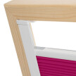 Velux Dachfenster-Plissee Himbeer