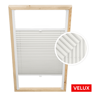 Velux Dachfenster-Plissee Perle