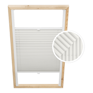 Dachfenster-Plissee Perle