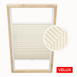 Velux Dachfenster-Plissee Beige