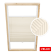 Velux Dachfenster-Plissee Elfenbein