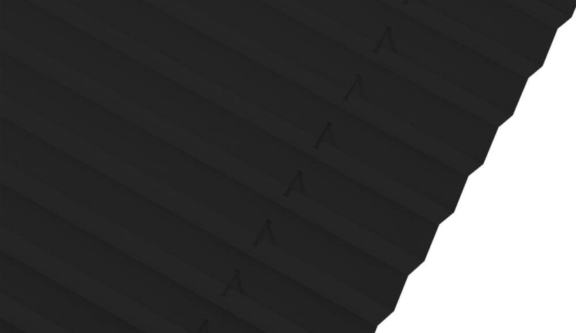 Velux Dachfenster-Plissee Schwarz